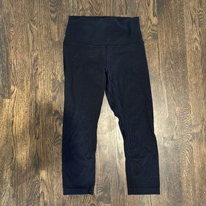 Black Lulu Capri Leggings